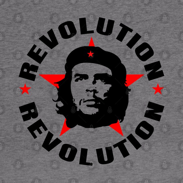 Che Guevara Rebel Cuban Guerrilla Revolution T-Shirt by HiDearPrint